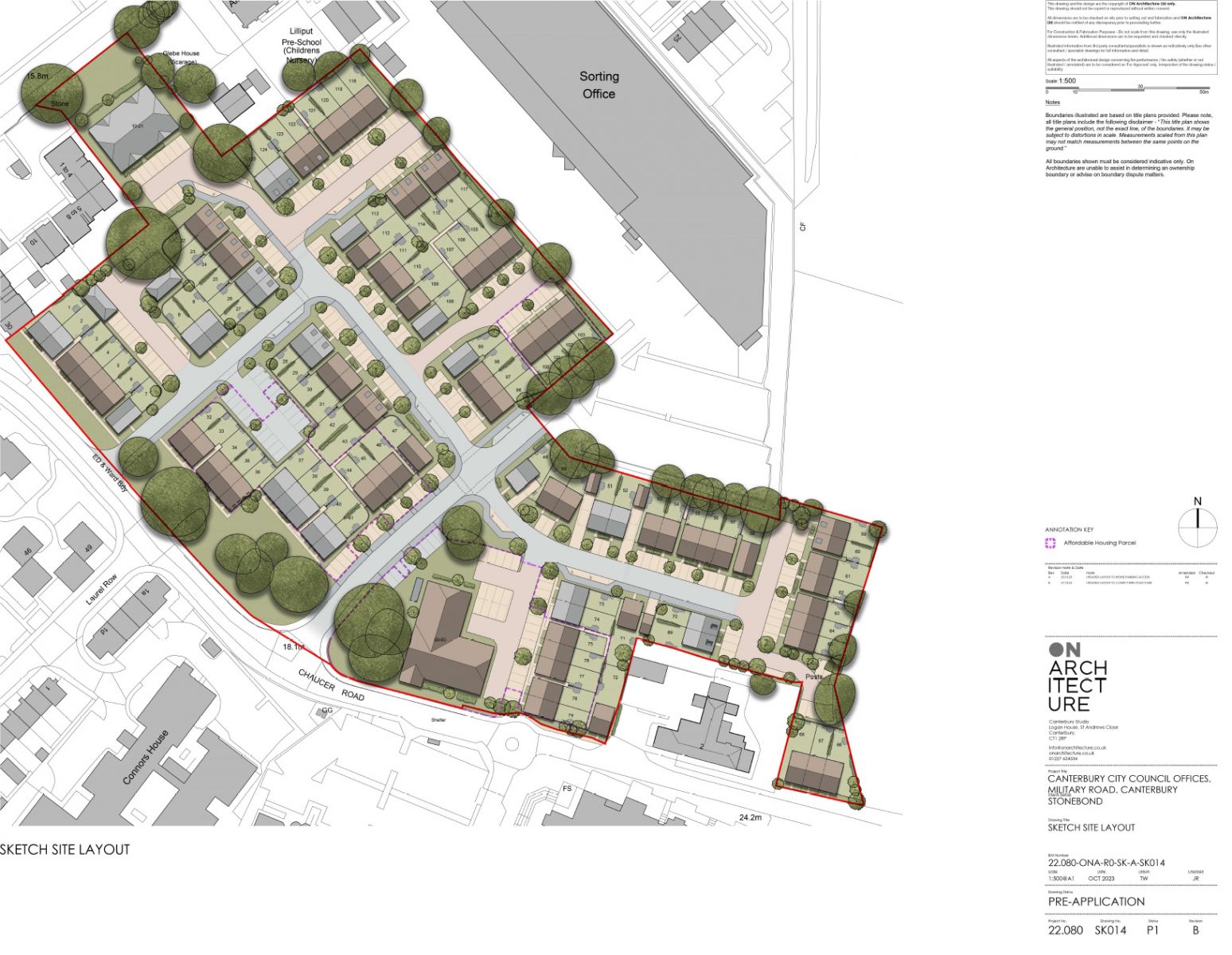 Sketch Site Layout